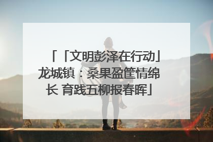 「文明彭泽在行动」龙城镇：桑果盈筐情绵长 育践五柳报春晖