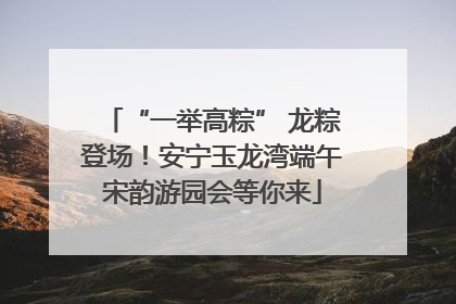 “一举高粽” 龙粽登场！安宁玉龙湾端午宋韵游园会等你来
