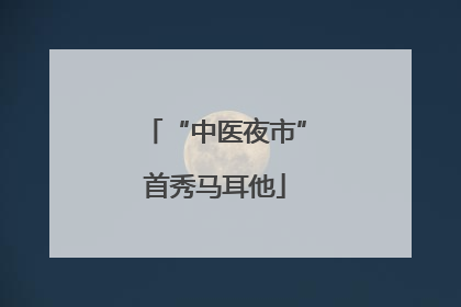 “中医夜市”首秀马耳他