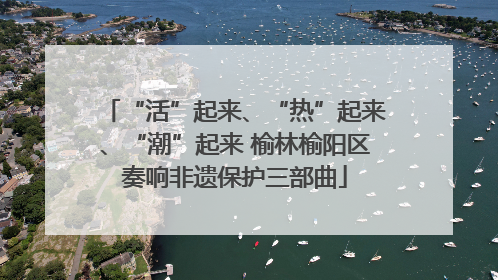 “活”起来、“热”起来、“潮”起来 榆林榆阳区奏响非遗保护三部曲