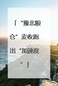 “豫北粮仓”麦收跑出“加速度”