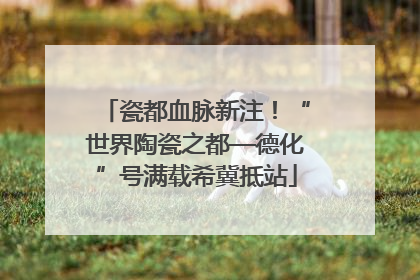 瓷都血脉新注！“世界陶瓷之都—德化”号满载希冀抵站