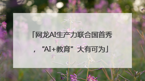 网龙AI生产力联合国首秀，“AI+教育”大有可为