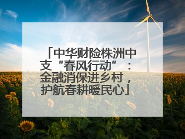 中华财险株洲中支“春风行动”：金融消保进乡村，护航春耕暖民心