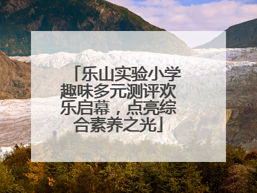 乐山实验小学趣味多元测评欢乐启幕，点亮综合素养之光