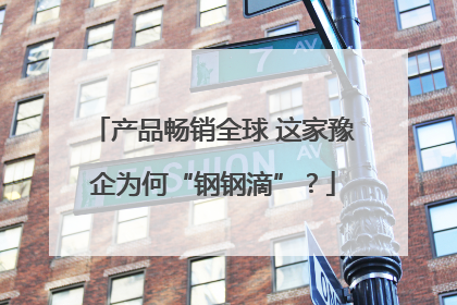 产品畅销全球 这家豫企为何“钢钢滴”？