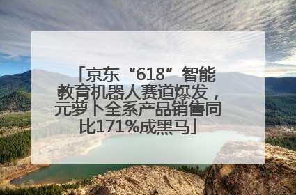 京东“618”智能教育机器人赛道爆发，元萝卜全系产品销售同比171%成黑马