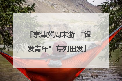 京津冀周末游 “银发青年”专列出发