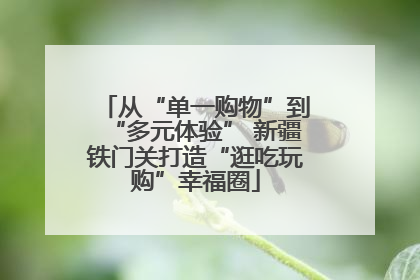 从“单一购物”到“多元体验” 新疆铁门关打造“逛吃玩购”幸福圈