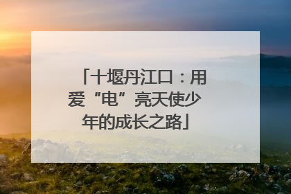 十堰丹江口：用爱“电”亮天使少年的成长之路