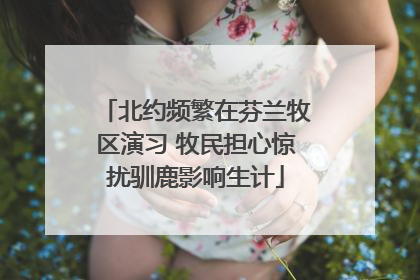 北约频繁在芬兰牧区演习 牧民担心惊扰驯鹿影响生计