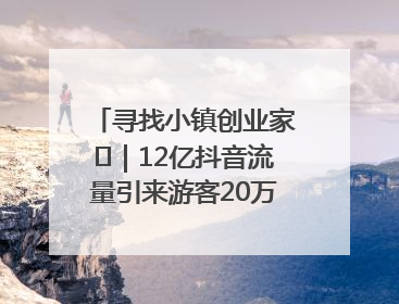 寻找小镇创业家㊱｜12亿抖音流量引来游客20万人次 “襄阳许三多”爆改家乡打造网红村