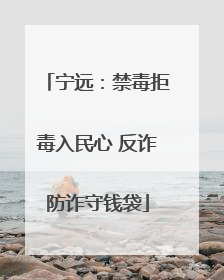 宁远：禁毒拒毒入民心 反诈防诈守钱袋