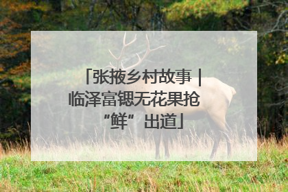 张掖乡村故事｜临泽富锶无花果抢“鲜”出道