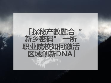 探秘产教融合“新乡密码” 一所职业院校如何激活区域创新DNA