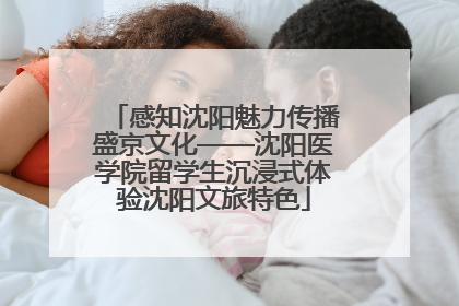 感知沈阳魅力传播盛京文化——沈阳医学院留学生沉浸式体验沈阳文旅特色