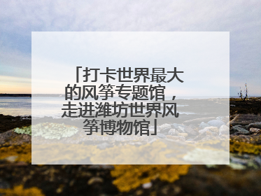 打卡世界最大的风筝专题馆，走进潍坊世界风筝博物馆