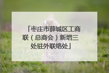 枣庄市薛城区工商联（总商会）新增三处驻外联络处