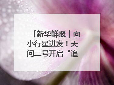 新华鲜报｜向小行星进发！天问二号开启“追星”之旅