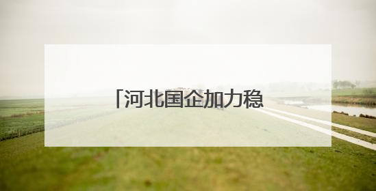 河北国企加力稳岗扩岗促就业