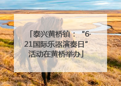 泰兴黄桥镇：“6·21国际乐器演奏日”活动在黄桥举办