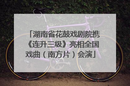 湖南省花鼓戏剧院携《连升三级》亮相全国戏曲（南方片）会演