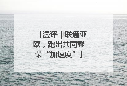 漫评｜联通亚欧，跑出共同繁荣“加速度”