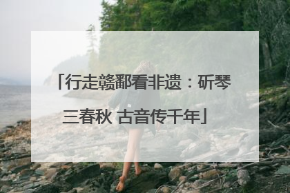 行走赣鄱看非遗：斫琴三春秋 古音传千年
