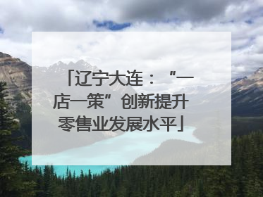 辽宁大连：“一店一策”创新提升零售业发展水平
