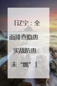 辽宁：全面排查隐患 实战防患未“燃”