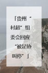 贵州“村超”组委会回应“被足协叫停”