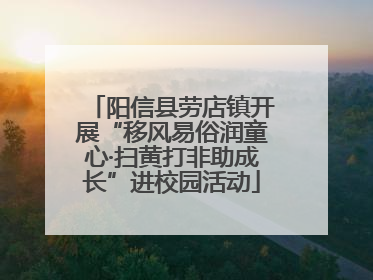 阳信县劳店镇开展“移风易俗润童心·扫黄打非助成长”进校园活动