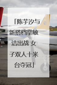 陈芋汐与新搭档掌敏洁出战 女子双人十米台夺冠