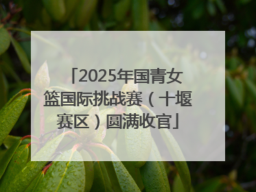 2025年国青女篮国际挑战赛（十堰赛区）圆满收官
