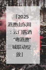 2025港澳山东周：云门酱酒“粤港澳”三城联动绽放