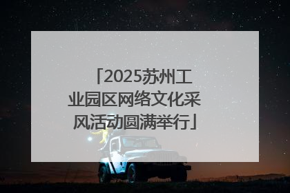 2025苏州工业园区网络文化采风活动圆满举行
